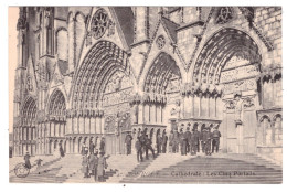 BOURGES - Cathédrale - Les Cinq Portails (carte Animée) - Bourges