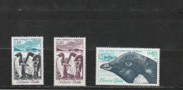 TAAF YT 86/8 ** : Manchots - 1980 - Unused Stamps