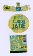 Etiquette, Collerette  Et Contre étiquette De Bière Artisanale " Blanche JADE " (2771)_eb98 - Beer