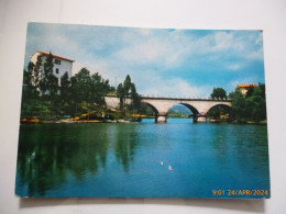 Cartolina Viaggiata "CASTEL DELL'ALPI Il Lago" 1985 - Bologna