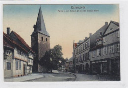 39008405 - Osterwieck. Partie An Der Nicolai-Strasse Nicloai-Kirche Gelaufen 1925. Gute Erhaltung. - Autres & Non Classés