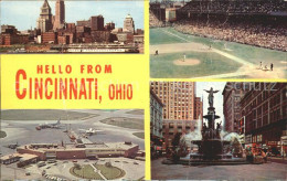 72306032 Cincinnati Ohio Skyline Flugplatz  Cincinnati - Altri & Non Classificati