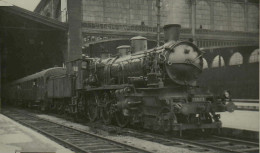 Reproduction - Locomotive 230 D 2 - 13 X 8 Cm. - Trains