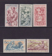 CZECHOSLOVAKIA  - 1960 Liberation Set Never Hinged Mint - Neufs