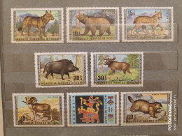 1970	Mongolia	Animals Paintings (F90) - Mongolië