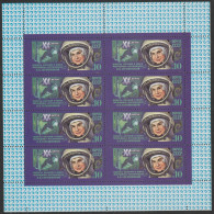 UdSSR: 1983, Kleinbogen: Mi. Nr. 5283, 10 K. 20. Jahrestag Des Ersten Weltraumfluges Einer Frau.  **/MNH - Europe