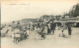 14 - Cabourg - La Plage - Animée - Scènes De Plage - CPA - Voir Scans Recto-Verso - Cabourg