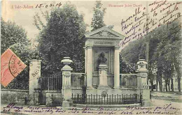 95 - L'Isle D'Adam - Monument Jules Dupré - CPA - Voir Scans Recto-Verso - L'Isle Adam