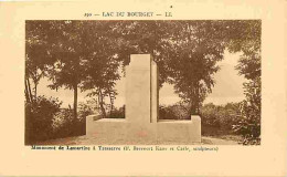 73 - Le Bourget - Lac Du Bourget - Monument De Lamartine à Tresserve (F. Brevoort Kane Et Carle, Sculpteurs) - Carte Neu - Le Bourget Du Lac