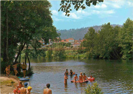 Espagne - Espana - Galicia - Leiro - Puente Colgante Y Playa Del Mesieiro - Pont Suspendu Et Plage Du Mesieiro - Enfants - Orense