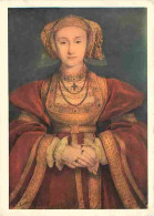 Art - Peinture - Hans Holbein Le Jeune - Portrait D'Anne De Cleves - CPM - Voir Scans Recto-Verso - Peintures & Tableaux