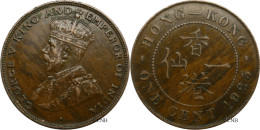 Hong Kong - Colonie Britannique - George V - 1 Cent 1925 - TTB/XF45 - Mon6052 - Hongkong