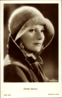 CPA Schauspielerin Greta Garbo, Portrait, Ross 4132/1 - Attori