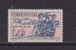 CZECHOSLOVAKIA  - 1960 Firemens Congress 60h Never Hinged Mint - Ungebraucht