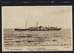 AK Passagierschiff PS Waverley, P. & A. Campbell`s  - Paquebots