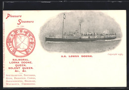 AK Passagierschiff SS Lorna Doone  - Paquebots