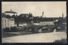 AK Krainburg, Ortsansicht Mit Brücke  - Slovenië