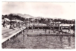 THONON LES BAINS - La Plage (carte Photo Animée) - Thonon-les-Bains