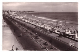 LES SABLES D OLONNE - La Promenade Et La Plage (carte Photo Animée) - Sables D'Olonne