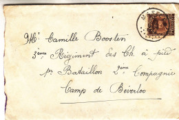 Belgique - Lettre De 1933 - Oblit Maffles - Exp Vers Camp De Beverloo - - Brieven En Documenten