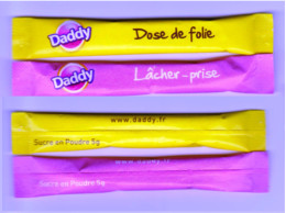 2 Stick De Sucre, Sugar " Daddy " (scan Recto-verso) [S135]_Di217 - Non Classés