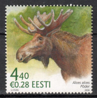 Estonia 2006 / Fauna Mammals Elk MNH Alce Mamíferos Säugetiere Elch / Cu22074  27-43 - Autres & Non Classés