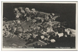 MW14049/ Braunlage  Hütteberg Foto AK Seltenes Strähle Luftbild 30er Jahre - Other & Unclassified