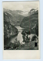 W9V80/ Norwegen Foto AK + Schiffspost Monte Sarmiento 1936 - Noorwegen