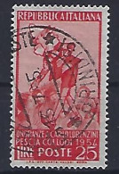 Italy 1954  Carlo Lorenzini (o) Mi.919 - 1946-60: Used