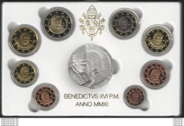2011 Vaticano 8 Monete FS Solo Cofanetto - Vaticaanstad