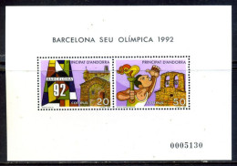 Andorra 1987 / Olympic Games Barcelona 1992 MNH Juegos Olímpicos / Ha37  27-2 - Estate 1992: Barcellona