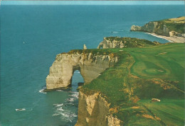 Etretat - Les Falaises, La Manneporte, L'Aiguille Et La Porte D'Aval - Flamme Datée 7-9-81 D'Etretat - (P) - Etretat