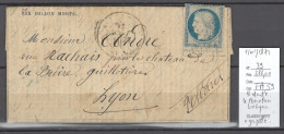 France - Ballon Monté - LE NEWTON - 01/01/1871 Pour Lyon  + Gazette - Oorlog 1870