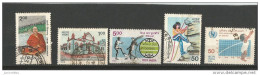 INDIA - 1986 - 5  Different Commemorative Stamps - USED. ( Condition As Per Scan )  ( OL 07/07/2013) - Gebruikt