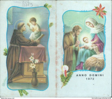 Bs75 Calendarietto Religioso Anno Domini 1972 - Andere & Zonder Classificatie