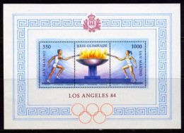 San Marino 1984 / Olympic Games Los Angeles MNH Juegos Olímpicos Olympische Spiele  / 2562  27-6 - Estate 1984: Los Angeles