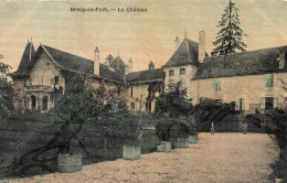 FRANCE - Dracy Le Fort - Vue Sur Le Château - Vue Générale - Animé - De L'extérieure - Carte Postale Ancienne - Chalon Sur Saone