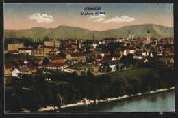AK Marburg A. Drau, Stadtansicht Mit Flusspartie  - Slovénie