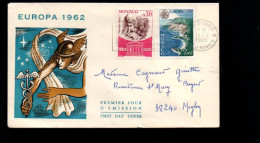 MONACO AFFRANCHISSEMENT COMPOSE SUR LETTRE POUR LA FRANCE 1985 - Covers & Documents