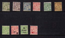Monaco - (1891-1920)  - Albert Ier - Neufs* - MH - Unused Stamps