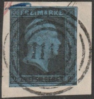 Altd.- Preußen: 1850, Mi. Nr. 3, Freimarke: 2 Sgr. König Friedrich Wilhelm IV (I).  Vierringstpl. - Gebraucht