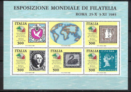 ITALIE Ca. 1985: B&F Neufs** - Blocks & Sheetlets