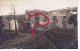 / 08/ - LE CHATEL  Carte Photo Allemande 1° Guerre - Other & Unclassified