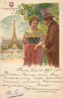 GERMANY - ADVERTIING PC "SPATTENBRAU" - EXPOSITION UNIVERSELLE PARIS 1900 - DIRECTION H. SCHLENK - "SUFFREN" - 1900 - Pubblicitari