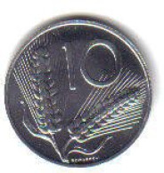 Italia Monetazione In Lire 1946-2001 10 Lire Spighe 1968 Fdc - 10 Liras