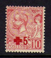 Monace - (1914) - 5 C. Albert Albert Ier - Croix-Rouge - Neuf** - MNH - Ungebraucht