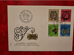 SUISSE LETTRE 1980  BERN PRO PATRIA - Other & Unclassified