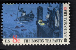 2015394314 1973 SCOTT 1483 (XX) POSTFRIS MINT NEVER HINGED - AMERICAN BICENTENNIAL BOSTON TEA PARTY BOAT & DOCK - Ongebruikt