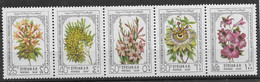 Syria Mnh ** 1981 Set 6 Euros Flowers - Syrie