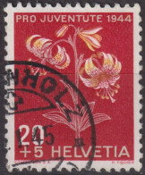 1944 Schweiz Pro Juventute ° Mi:CH 441, Yt:CH 401, Zum:CH J111, Türkenbund - Used Stamps